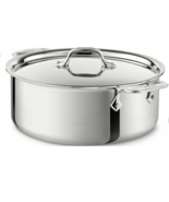 All-Clad 6-Qt 4506 SS Tri-Ply Soup Pot  with Lid (DENT) - $1,819.58 MXN