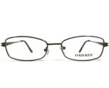 Parade Eyeglasses Frames 1615 Mocha Brown Rectangular Full Rim 52-18-135 - $37.18