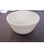 Vtg Hamilton Beach 22 Mixer Milk Glass Ribbed Large Bowl 8 3/4&quot; x 4 3/4&quot; - $34.09 CAD