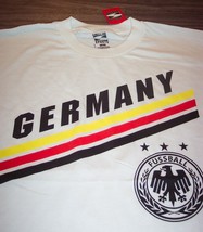 Germany T-SHIRT Mens Medium New w/ Tag World Cup Soccer Futbol Football - £15.79 GBP