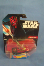 Toys Mattel NIB Hot Wheels Disney Star Wars Darth Maul Die Cast Cars - £7.00 GBP