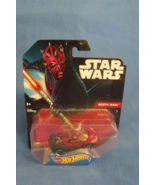 Toys Mattel NIB Hot Wheels Disney Star Wars Darth Maul Die Cast Cars - £7.12 GBP
