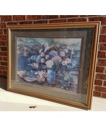 Lena Liu Still Life Floral Print Limited Edition Signed artwork tripled ... - $377.16 CAD