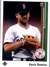 1989 Upper Deck 524 Kevin Romine  Boston Red Sox - £0.77 GBP