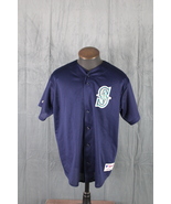 Seattle Mariners Batting Jersey (VTG) - S logo by Majestic - Men&#39;s XL  - $89.94 CAD