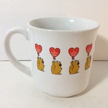 Sandra Boynton Valentine Heart Balloon Mug It&#39;s a Sentiment That Bears R... - $14.85