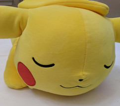 Pokemon Sleeping Pikachu plush 18&quot; Sleep Buddy Plushie w tag JAZWARES NINTENDO - £27.39 GBP