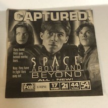 Space Above And Beyond Tv Guide Print Ad  TPA11 - £4.63 GBP