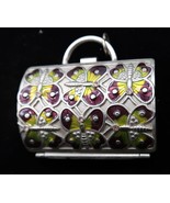 Neiman Marcus Judith Leiber Butterfly Metal Change Purse Pill Trinket Designer - $49.99