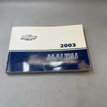 2003 Chevrolet Malibu Factory Original Glovebox Owners Manual Book - $11.87