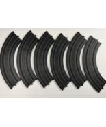 Life Like Racing HO Slot Car Lot of 6 -9&quot; Curved Track Sections - $11.87