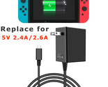 For Nintendo Switch Ac Power Supply Adapter Home Wall Travel Charger 5V ... - £14.15 GBP