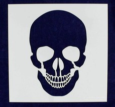 Large Skull Stencil 14 Mil 12&quot; X 12&quot; Painting /Crafts/ Templates - £19.99 GBP