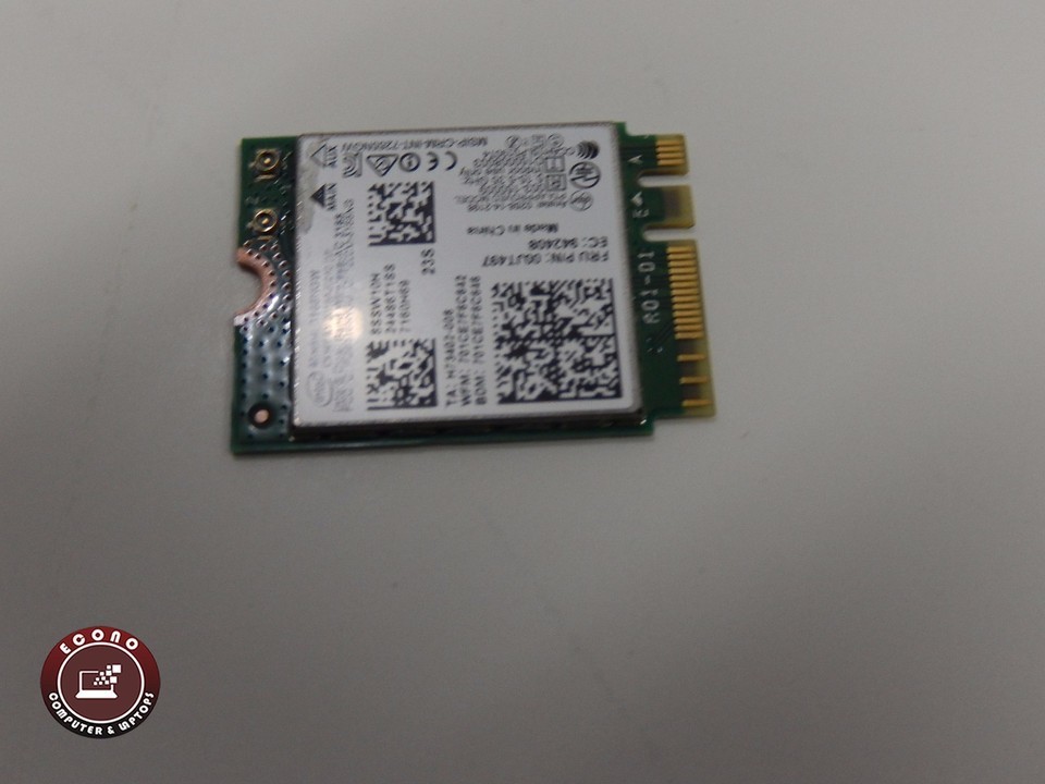 Lenovo Ideapad 110-15ISK 80UD Genuine WIFI Card 00JT497 8SSW10H 3165NGW - $8.95