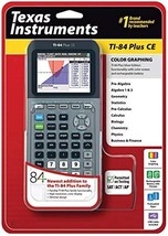 Silver Ti-84 Plus Ce Graphing Calculator From Texas Instruments. - £162.73 GBP