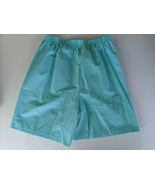 HABAND Women Blue SHORTS  Skirt SIZE 18 ELASTIC WAIST 100% POLYESTER - €7,31 EUR