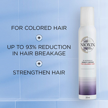 Nioxin Density Defend Strengthening Foam For Color Treated Hair, 6.7 fl oz image 2