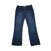 Cato Hi-Rise Bootcut Denim Jeans ~ Sz 12P ~ Dark Blue ~ 29.5&quot; Inseam - £17.95 GBP