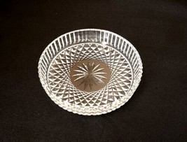 Waterford Crystal COLLEEN 5&quot; Round Open Butter Dish - £23.80 GBP