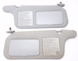 1996-2000 Honda Civic Sun Visor Passenger RH LH Pair Set GREY Cloth OEM ... - $68.18