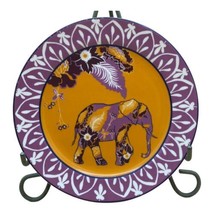 Anthropologie Haveli Dessert Elephant 8” Plate b READ - £21.35 GBP