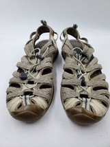 KEEN Whisper Sport Womens 9 Beige Waterproof Hiking Sandals Shoes 39.5 EU 6.5 UK - £27.43 GBP