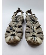 KEEN Whisper Sport Womens 9 Beige Waterproof Hiking Sandals Shoes 39.5 EU 6.5 UK - £27.57 GBP