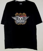 Aerosmith Motley Crue Concert Tour T Shirt Vintage 2006 Route Of All Evi... - £51.34 GBP