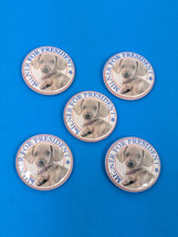 Dachshund Puppy Milner for President Button Pin Lot of 5 pcs - $6.85