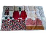 Vintage VIP Cranston Heartland Angel Christmas Fabric Doll Panel 16&quot; Sew... - £7.72 GBP