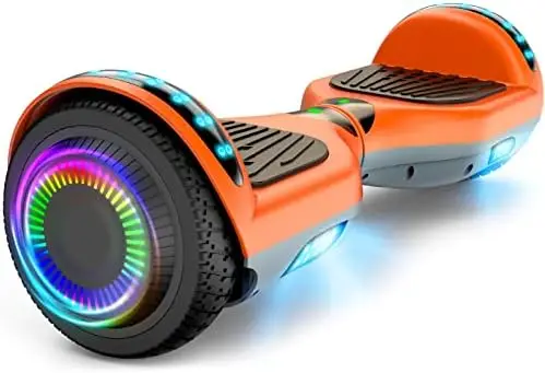 Hoverboard, 6.5 Inch Self Balancing Hoverboards with Bluetooth and LED Lights, - £117.87 GBP+