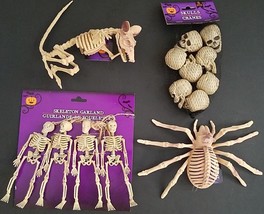 Halloween Bones of Skeletons, Skulls, Rats &amp; Spiders   Select: Type - £2.79 GBP