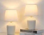 Small Table Lamps Set Of 2, Bedside Nightstand Lamps For Bedroom KidS Ro... - $55.99
