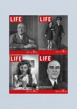 Life Magazine Lot of 4 Full Month of January 1943 4, 11, 18, 25 WWII ERA - £30.30 GBP