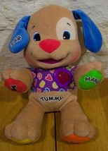 Fisher-Price Laugh &amp; Learn Singing Talking Puppy Dog Plush Stuffed Animal Toy - £15.83 GBP