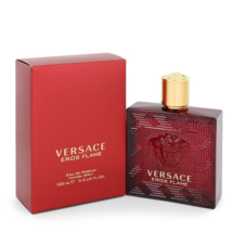 Versace Eros Flame Cologne 3.4 Oz Eau De Parfum Cologne Spray  - £78.64 GBP