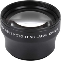 2X Camera Lens 2X Magnification Waterproof High Definition Converter Telephoto - £31.61 GBP