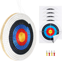 Traditional Solid Straw round 3 Laryes Hand-Made Archery Target Face for... - $1,393.16 MXN