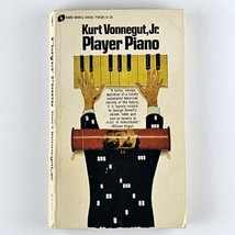 Kurt Vonnegut Player Piano Vintage Classic 1971 Paperback Book Humor Satire