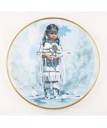 &quot;Crow Baby&quot; by Penni Anne Cross Crown Parian Collectible Plate 201/7500 ... - $154.41 CAD