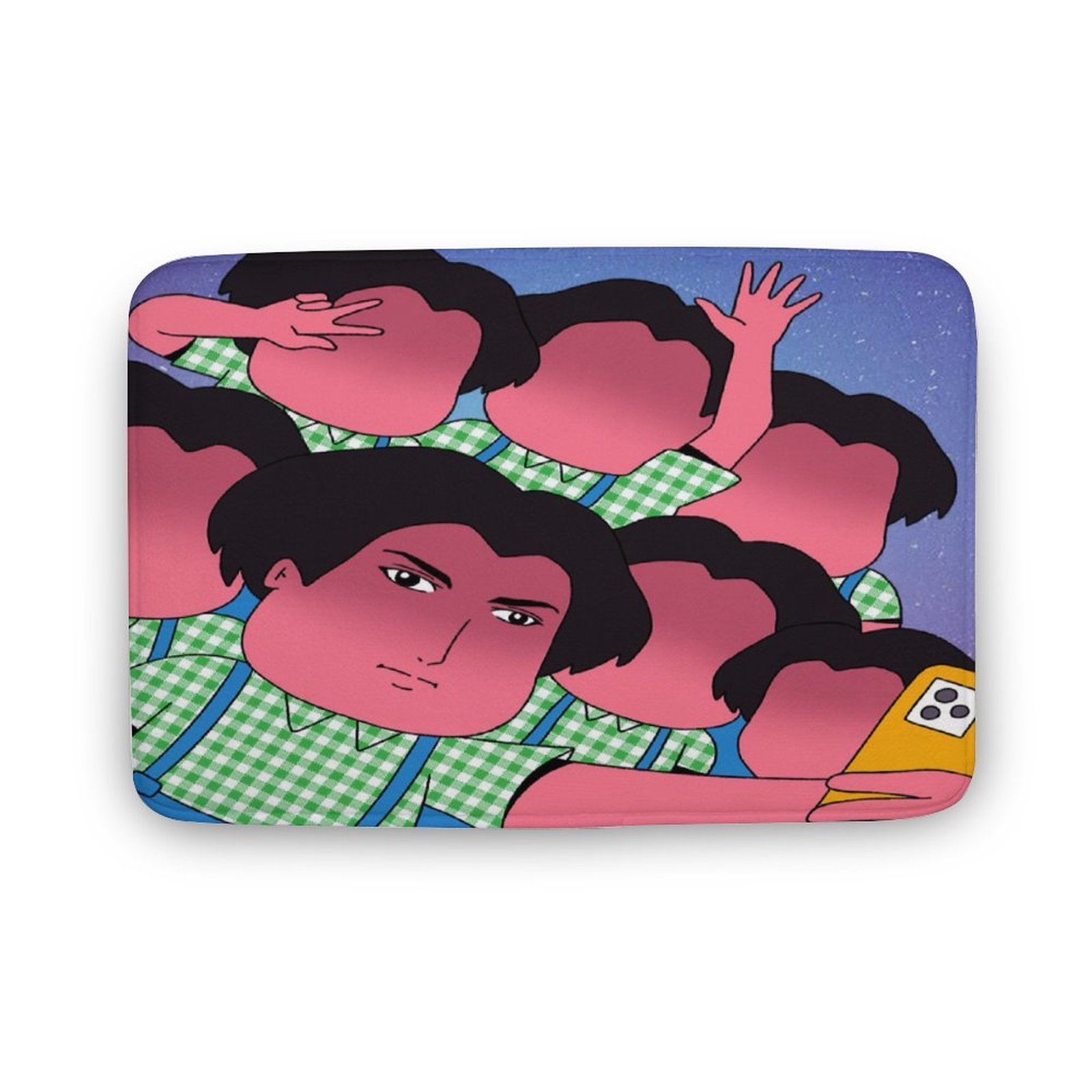 Mondxflaur Funny Soft Non Slip Bathroom Mat for Shower Quick Dry Absorbe... - $18.99+