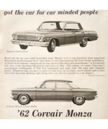 1962 Chevrolet Impala Corvair Monza Advertisement Automobilia Chevy DWF28 - $459.19 MXN