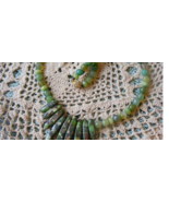 New Handmade Green &quot;Dagger&quot; Stick Necklace Pendant Mother Day&#39;s Gift - $604.67 MXN