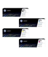 HP 202A Toner Set Cartridge 4-Pack CF500A for LaserJet Pro M254dw M281fdw - $330.08