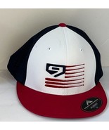 Official Pacific Headwear “9” SM-MD Red/Black/ White  - $27.35 CAD