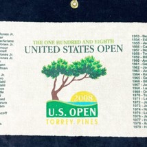 NWT 2008 US Open Golf Towel Torrey Pines XL Pro Winners Limited Devant 38x16” - £28.73 GBP