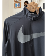 Nike Men's Dri-FIT 1/4-Zip Running Top Black L - $34.20