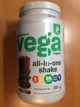 VEGA organic ALL-IN-ONE SHAKE - Chocolate - 25 ounces - Exp 07 / 2024   - £25.44 GBP