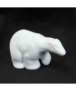 Hallmark Polar Bear Figurine 1979  3 1/2&quot; x 1&quot; x 2&quot; Porcelain Bisque - $10.77