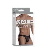 Male Power Zipper Thong Black - $27.20 CAD